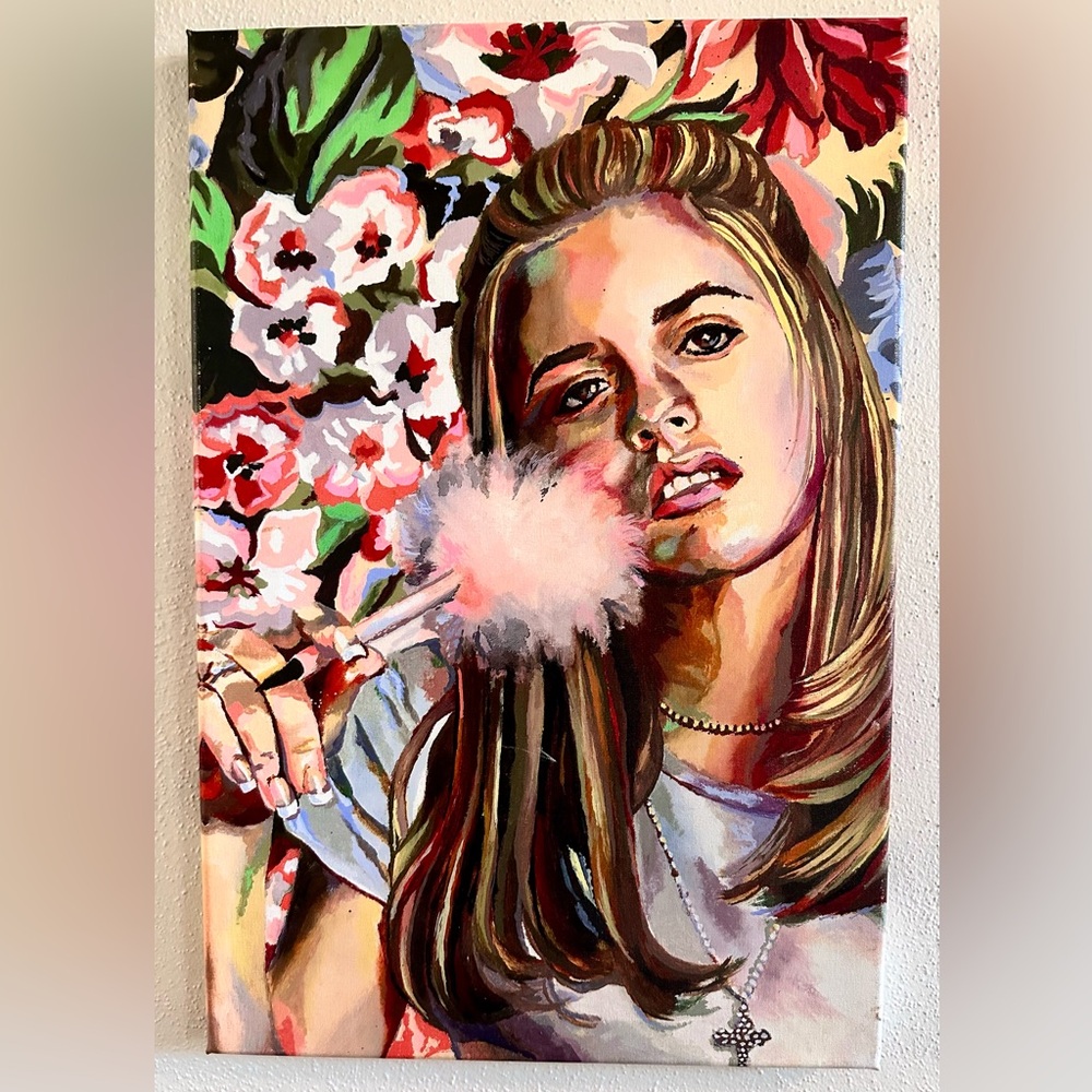 Clueless Cher canvas art 18X12” Alicia silverstone 1999 movie